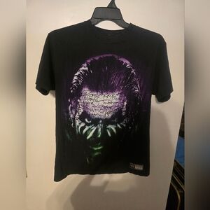 WWE Black and Purple Short Sleeve Tee